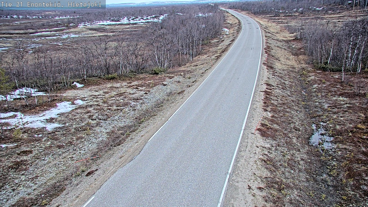 Kelikamerat Kuva Tie 21 Enontekiö, Hietajoki, Enontekiö, Lappi