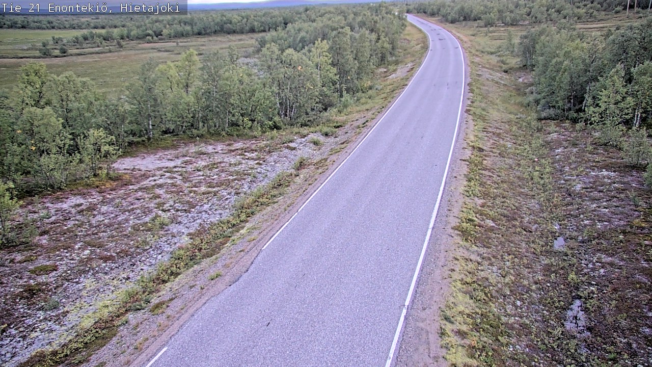Kelikamerat Kuva Tie 21 Enontekiö, Hietajoki, Enontekiö, Lappi
