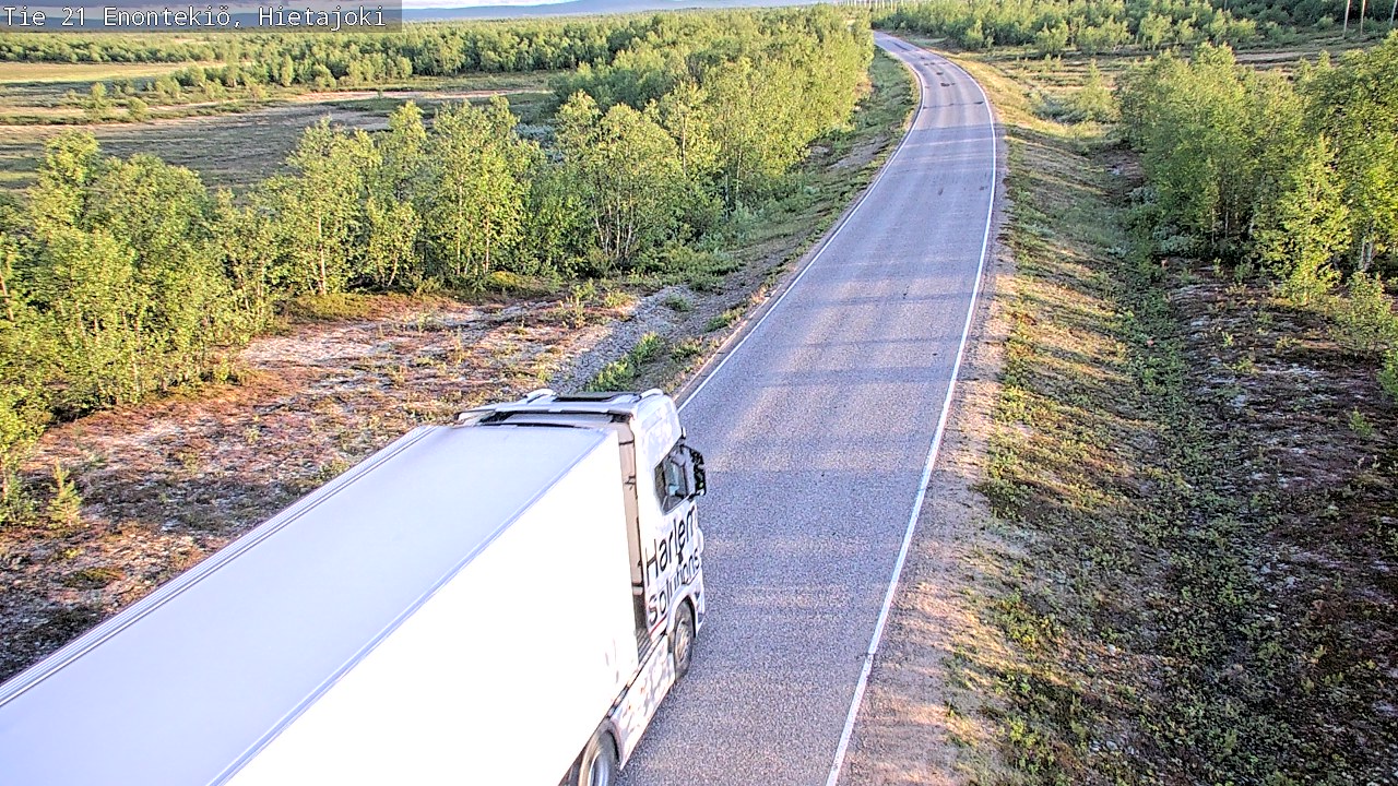Kelikamerat Kuva Tie 21 Enontekiö, Hietajoki, Enontekiö, Lappi