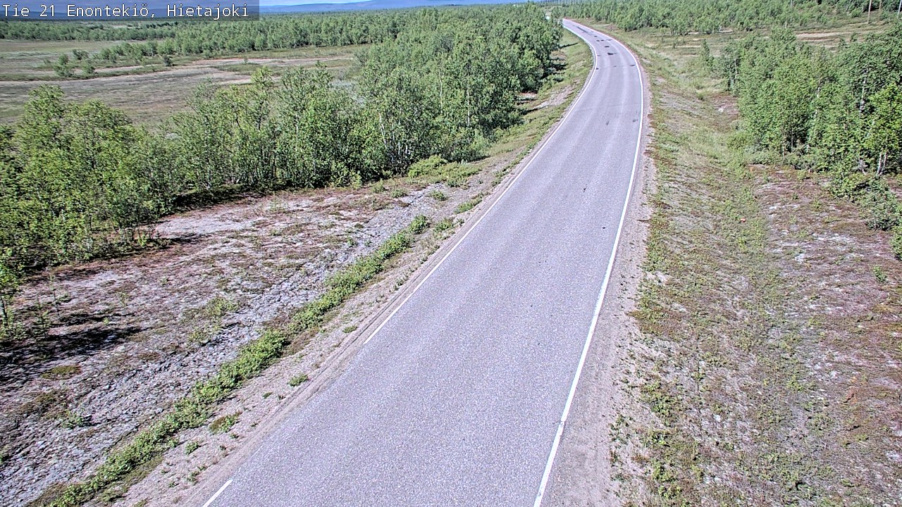 Kelikamerat Kuva Tie 21 Enontekiö, Hietajoki, Enontekiö, Lappi