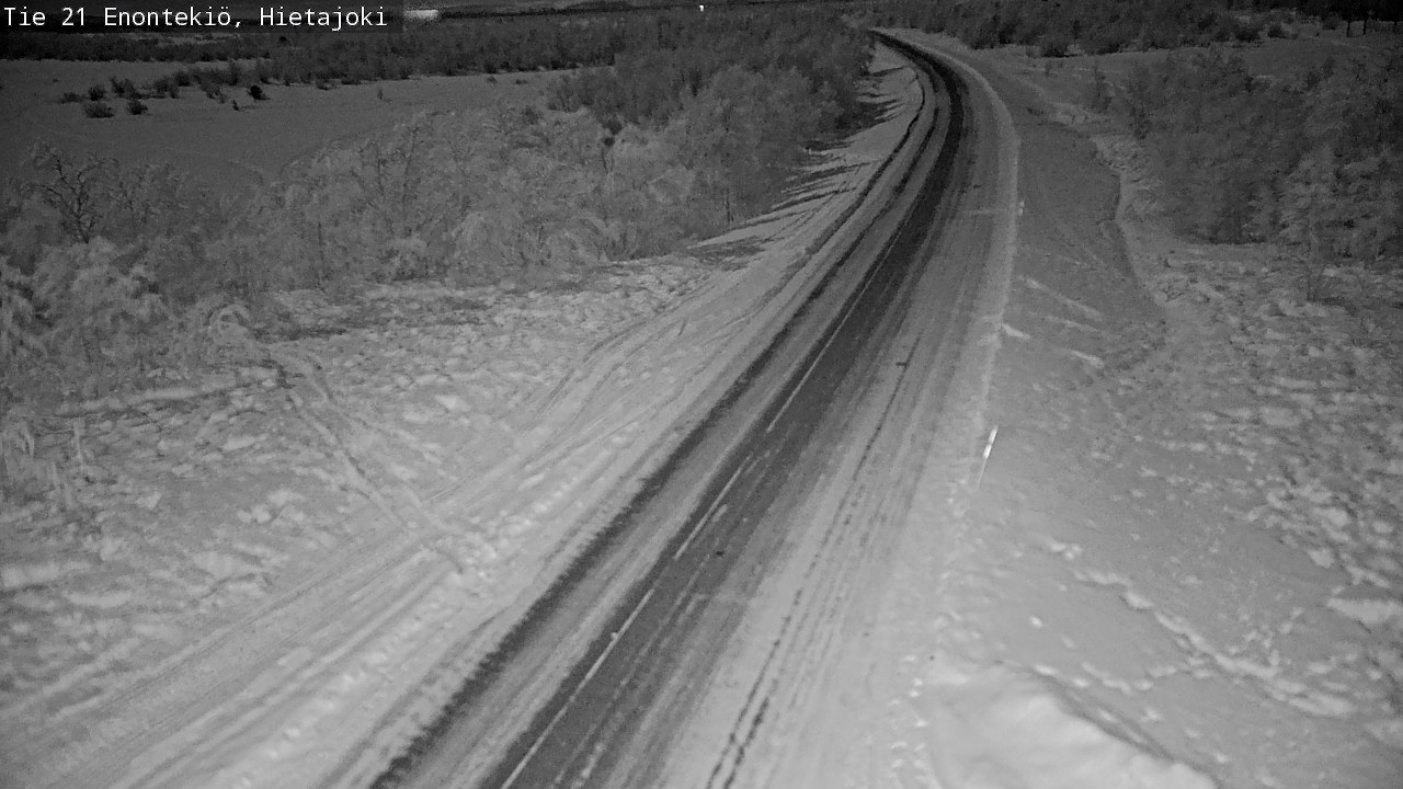 Kelikamerat Kuva Tie 21 Enontekiö, Hietajoki, Enontekiö, Lappi