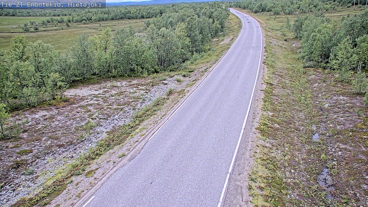 Kelikamerat Kuva Tie 21 Enontekiö, Hietajoki, Enontekiö, Lappi