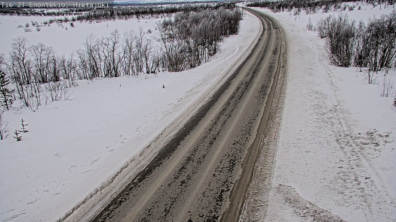 Kelikamerat Kuva Tie 21 Enontekiö, Hietajoki, Enontekiö, Lappi