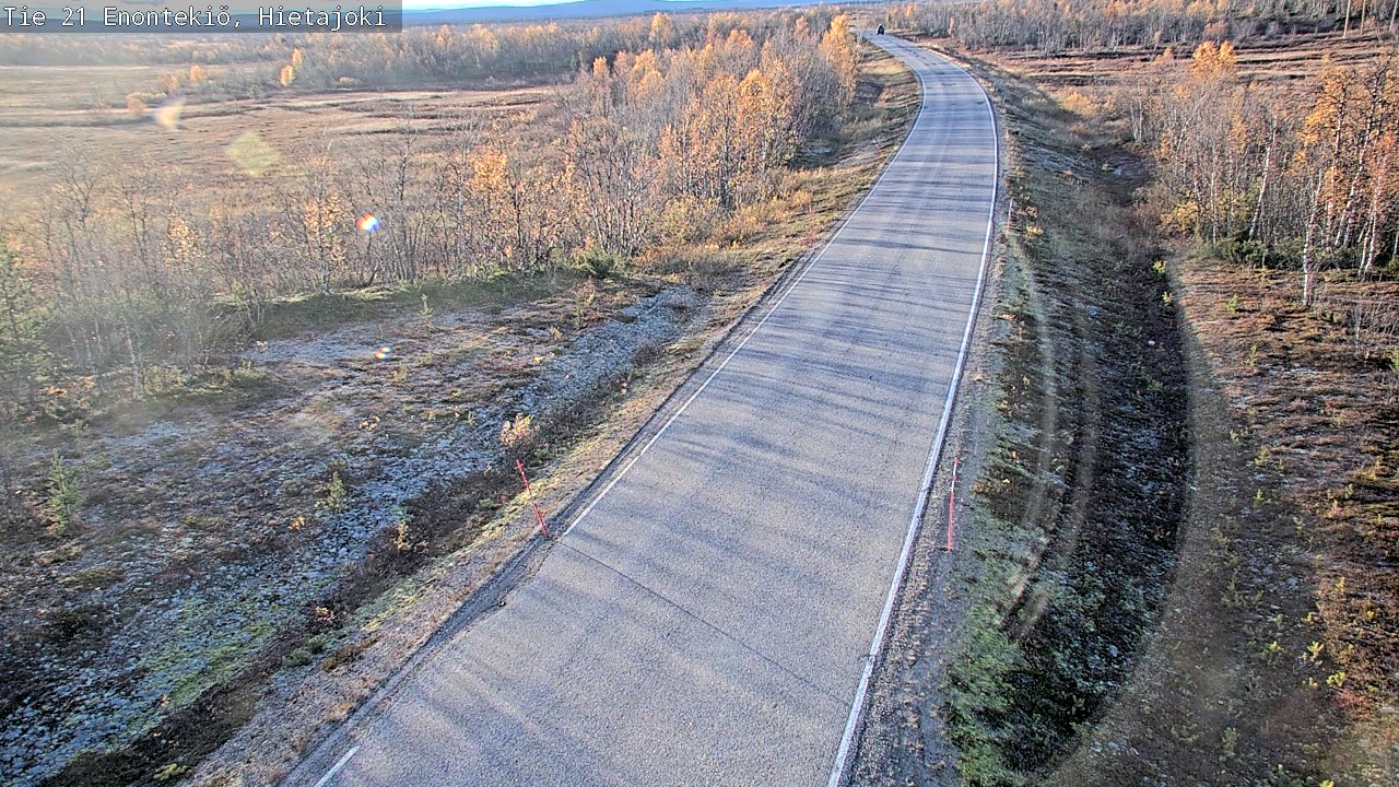 Kelikamerat Kuva Tie 21 Enontekiö, Hietajoki, Enontekiö, Lappi