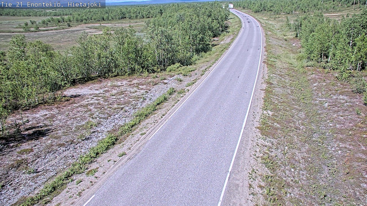 Kelikamerat Kuva Tie 21 Enontekiö, Hietajoki, Enontekiö, Lappi