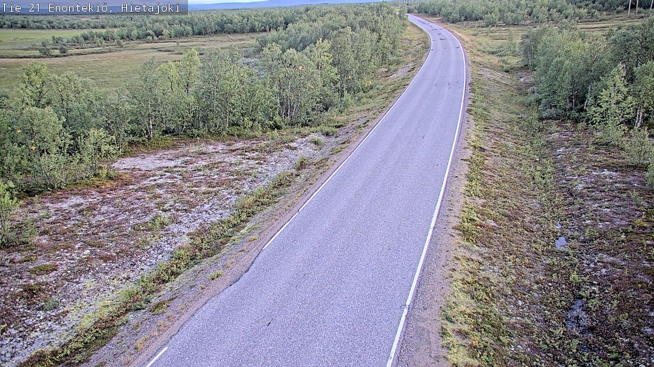 Kelikamerat Kuva Tie 21 Enontekiö, Hietajoki, Enontekiö, Lappi