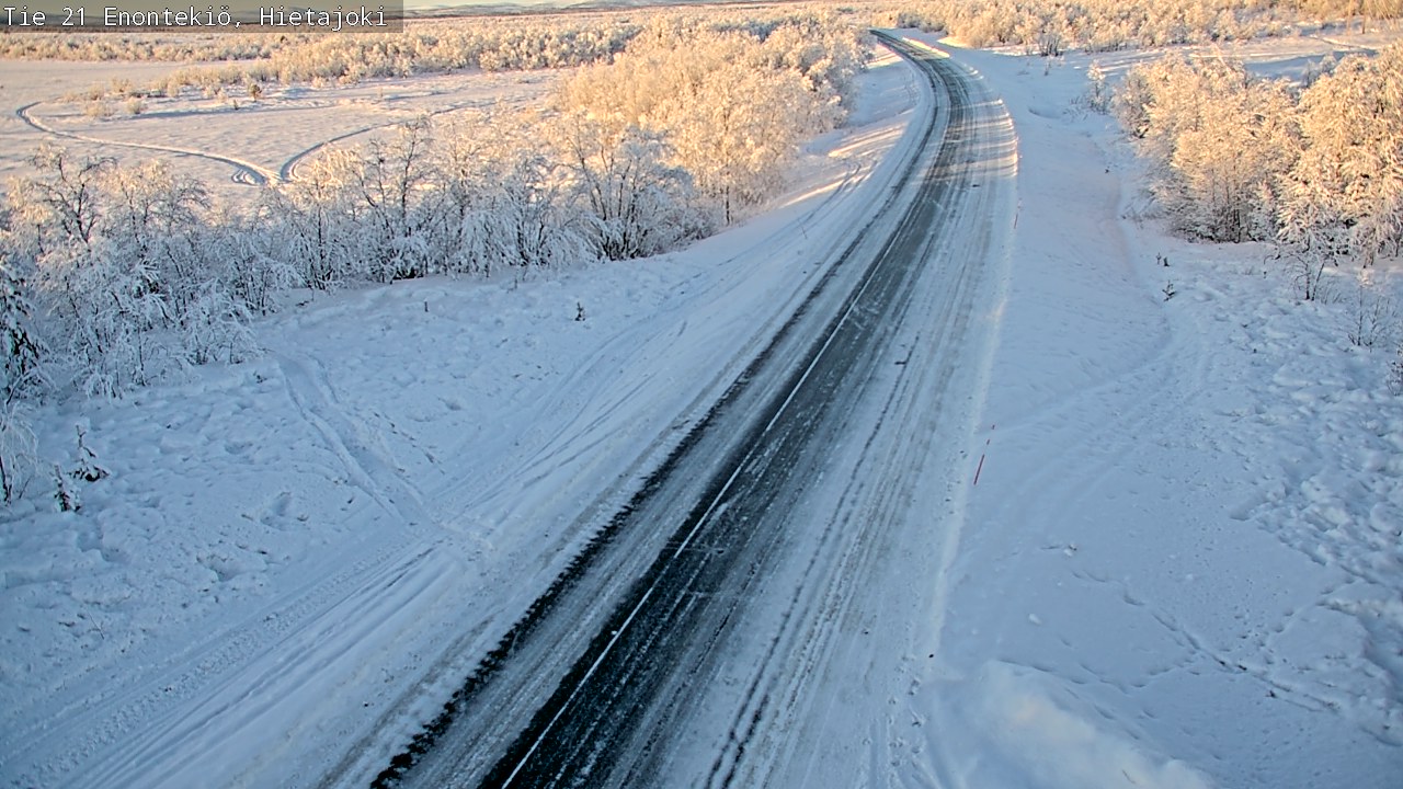 Kelikamerat Kuva Tie 21 Enontekiö, Hietajoki, Enontekiö, Lappi