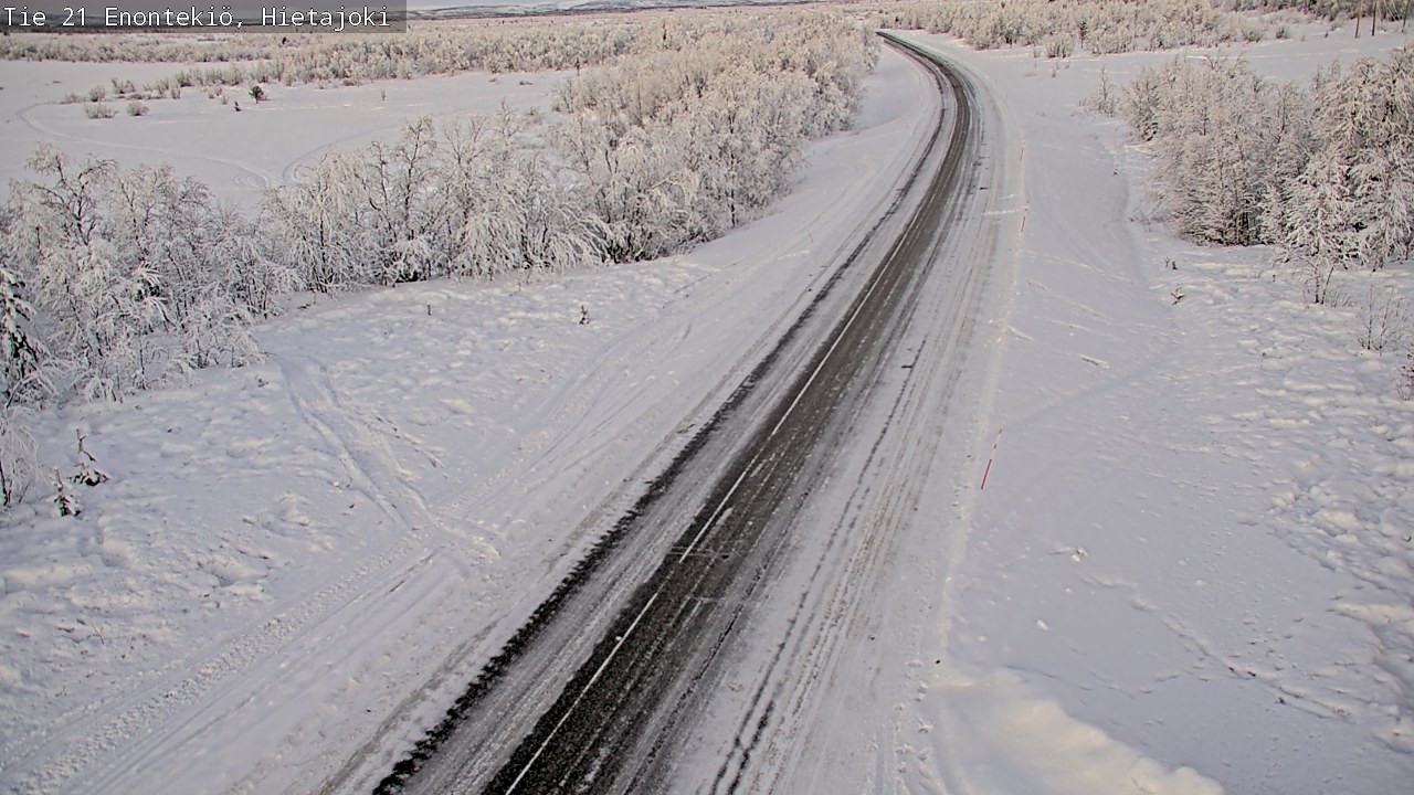 Kelikamerat Kuva Tie 21 Enontekiö, Hietajoki, Enontekiö, Lappi