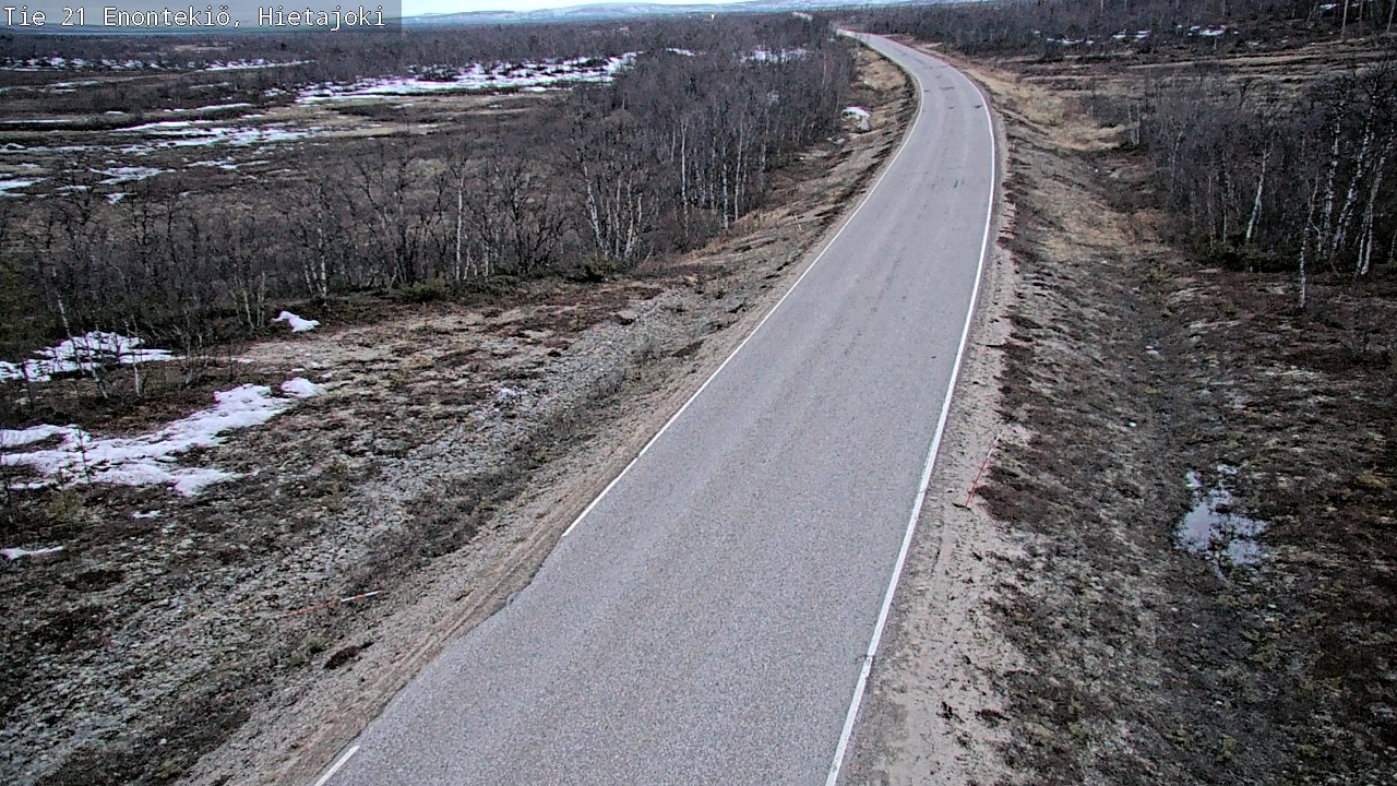Kelikamerat Kuva Tie 21 Enontekiö, Hietajoki, Enontekiö, Lappi