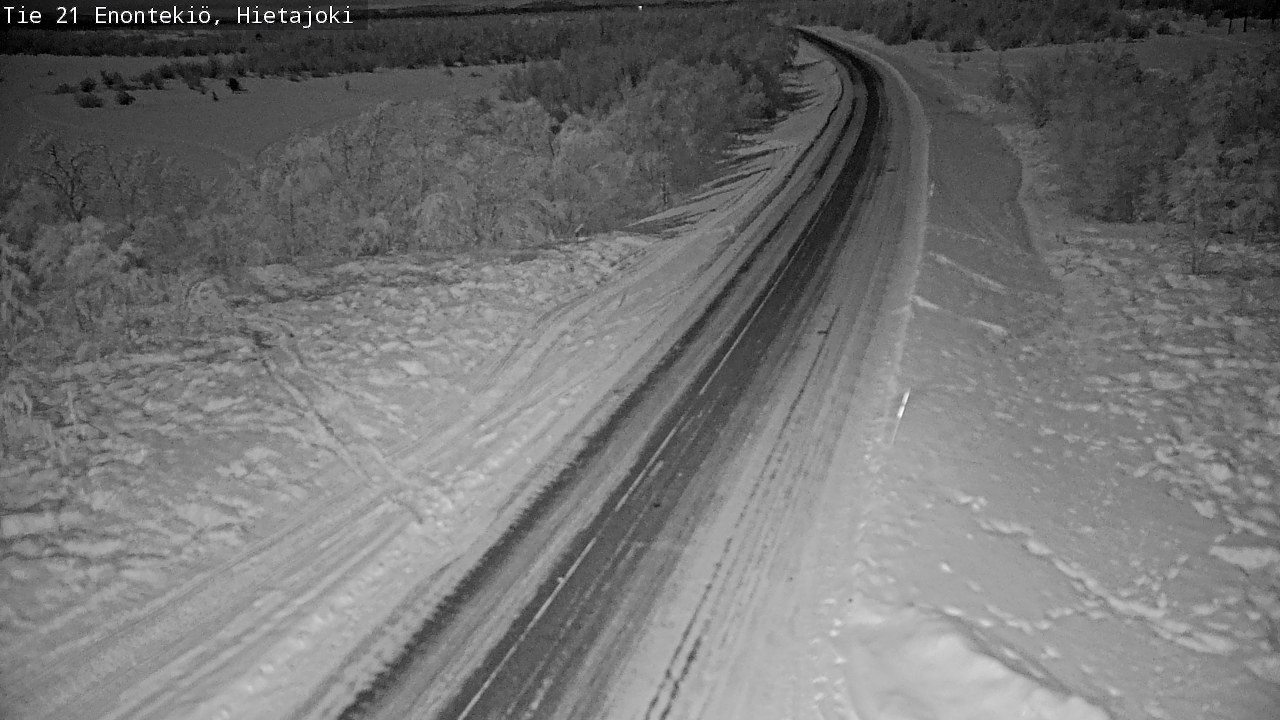 Kelikamerat Kuva Tie 21 Enontekiö, Hietajoki, Enontekiö, Lappi