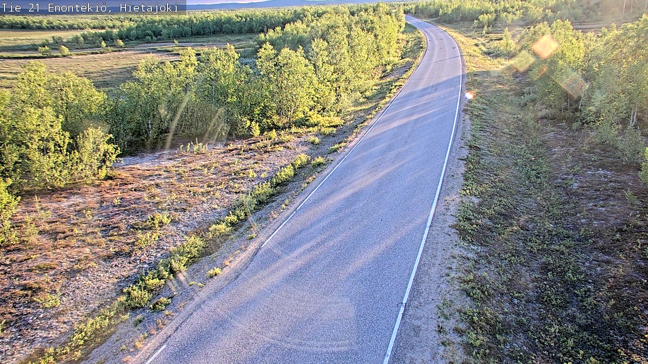 Kelikamerat Kuva Tie 21 Enontekiö, Hietajoki, Enontekiö, Lappi