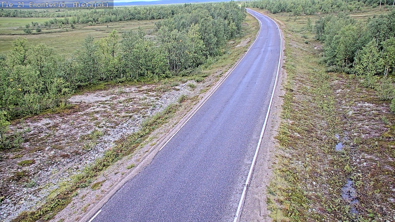 Kelikamerat Kuva Tie 21 Enontekiö, Hietajoki, Enontekiö, Lappi