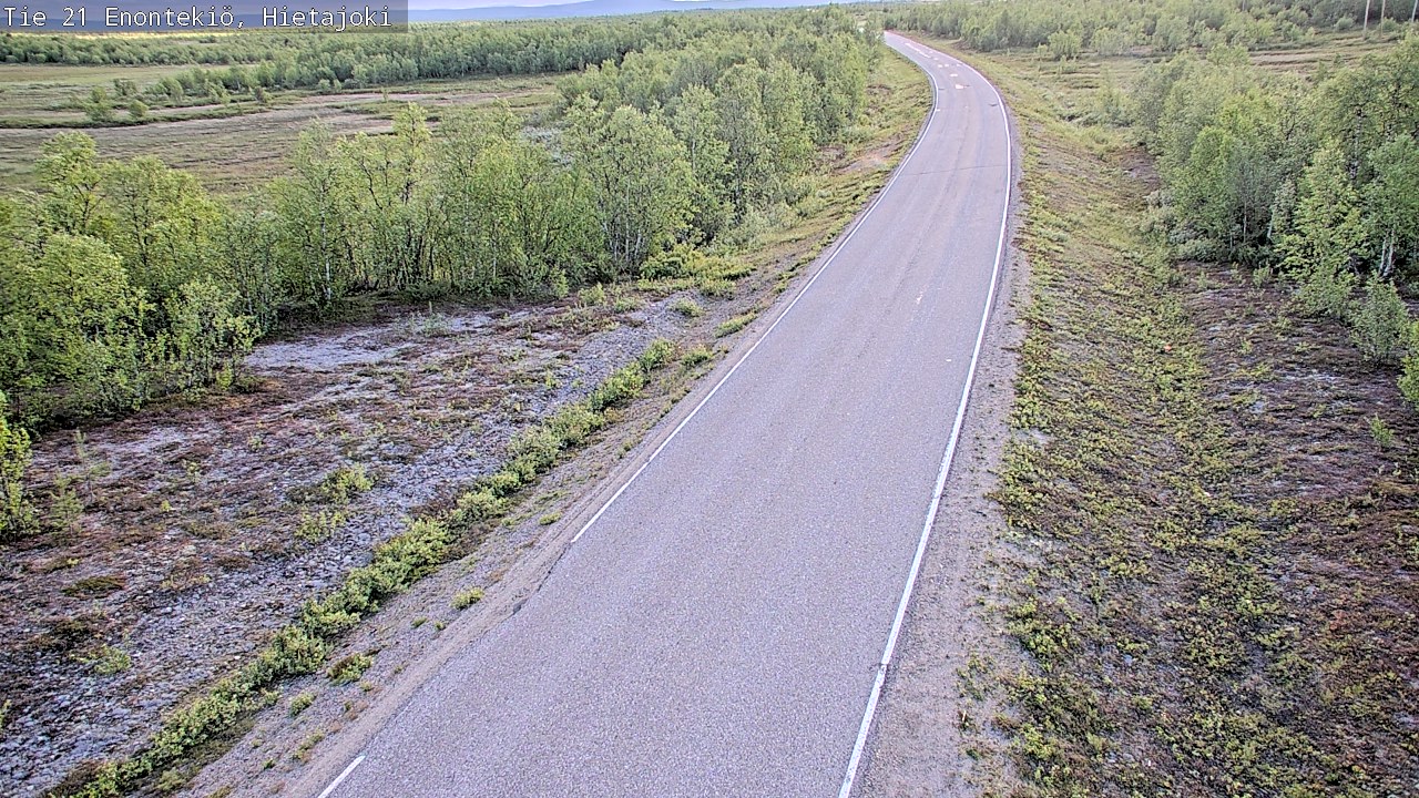 Kelikamerat Kuva Tie 21 Enontekiö, Hietajoki, Enontekiö, Lappi