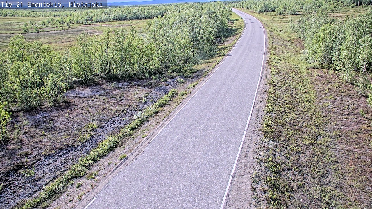 Kelikamerat Kuva Tie 21 Enontekiö, Hietajoki, Enontekiö, Lappi