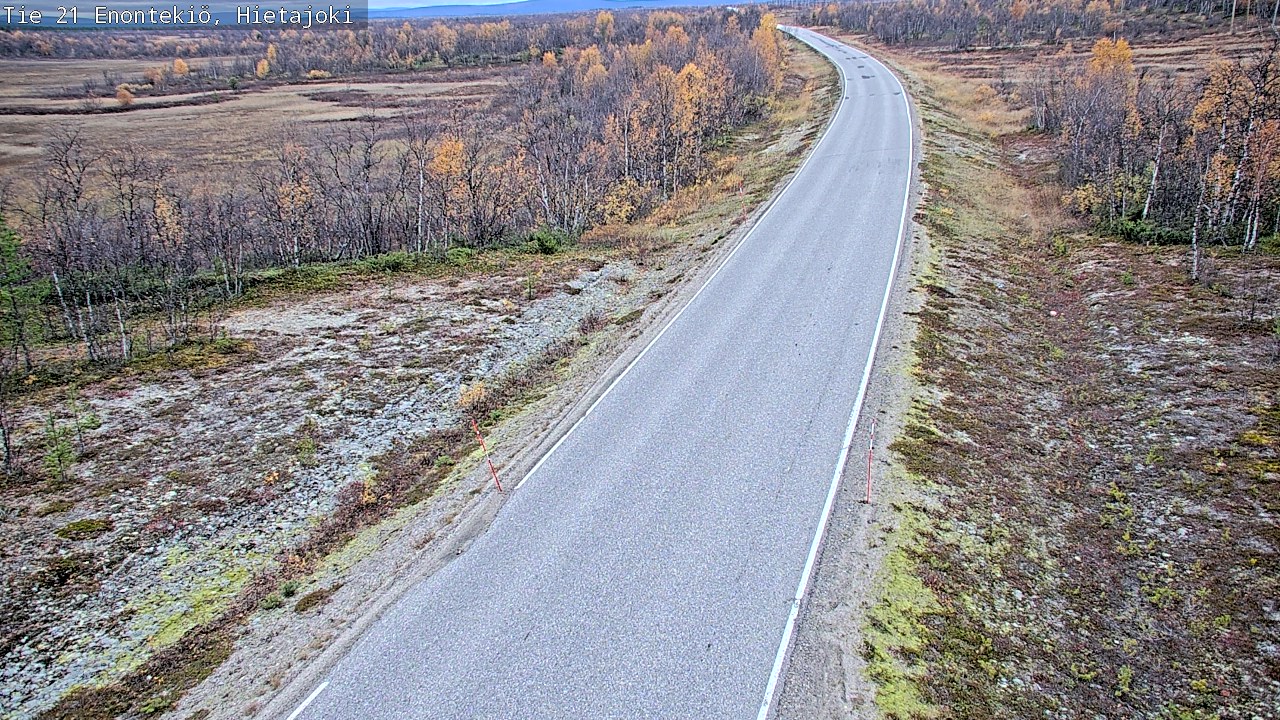 Kelikamerat Kuva Tie 21 Enontekiö, Hietajoki, Enontekiö, Lappi