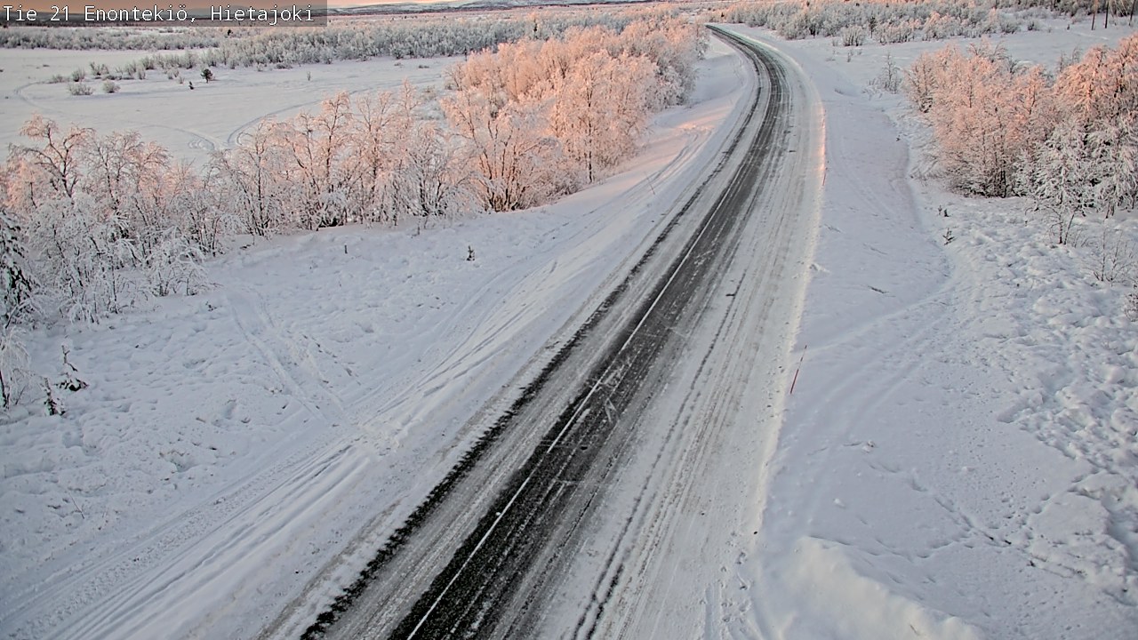 Kelikamerat Kuva Tie 21 Enontekiö, Hietajoki, Enontekiö, Lappi