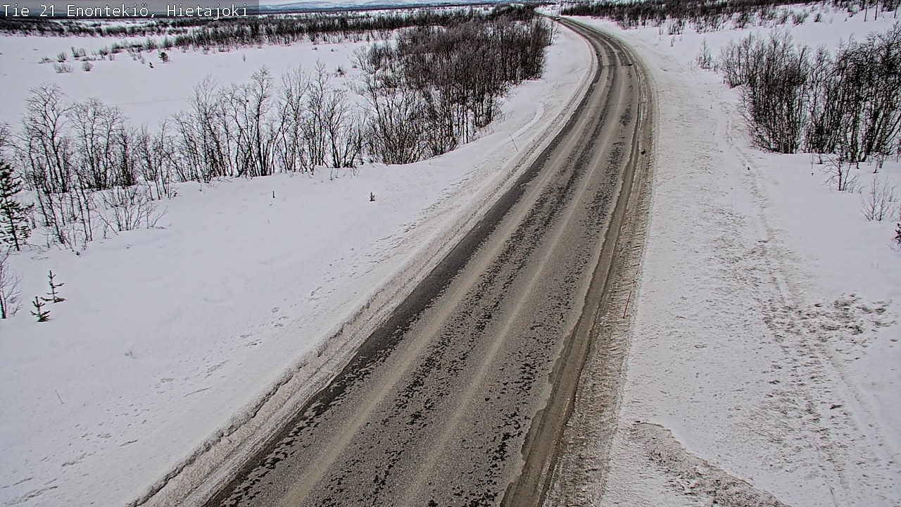 Kelikamerat Kuva Tie 21 Enontekiö, Hietajoki, Enontekiö, Lappi