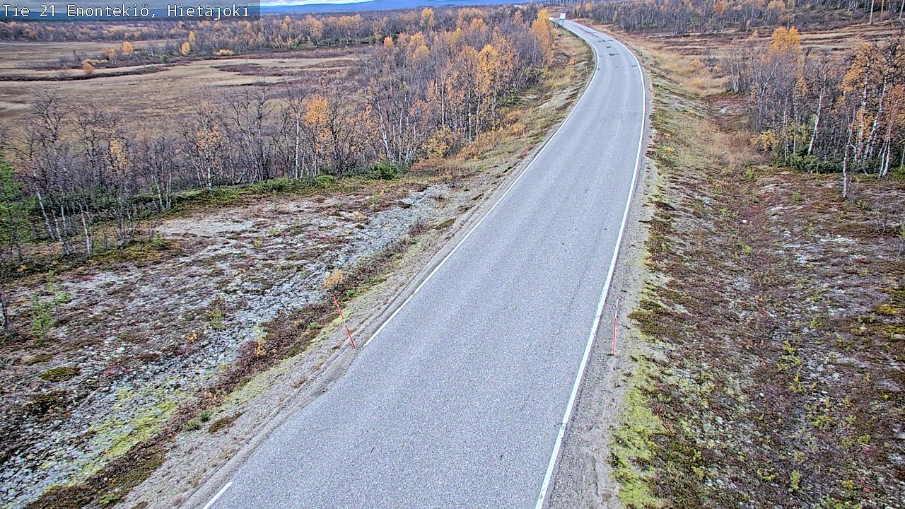 Kelikamerat Kuva Tie 21 Enontekiö, Hietajoki, Enontekiö, Lappi