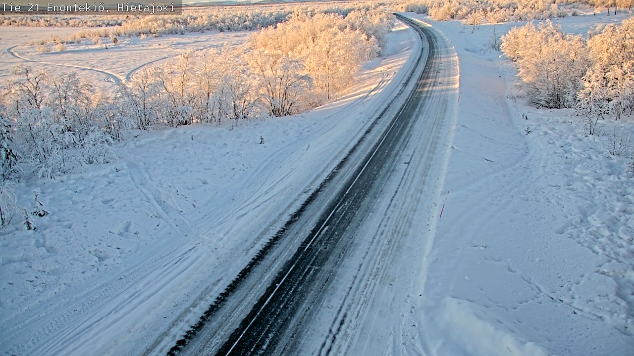Kelikamerat Kuva Tie 21 Enontekiö, Hietajoki, Enontekiö, Lappi