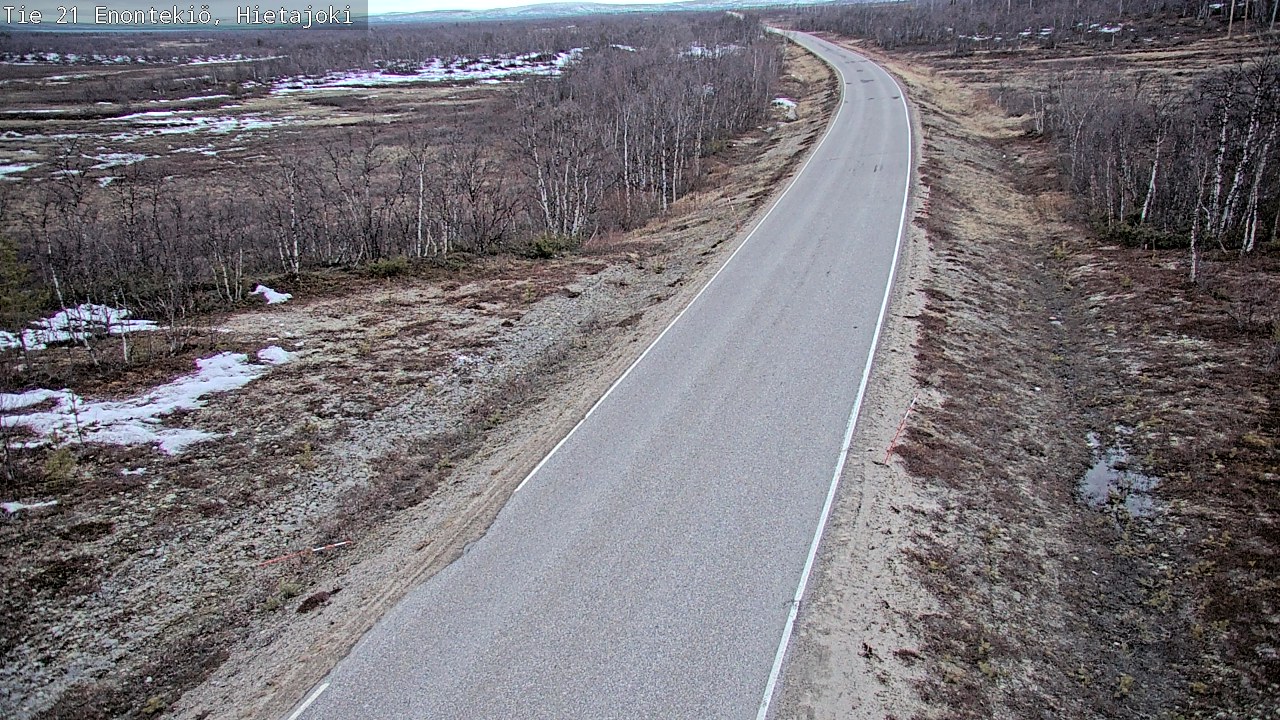 Kelikamerat Kuva Tie 21 Enontekiö, Hietajoki, Enontekiö, Lappi