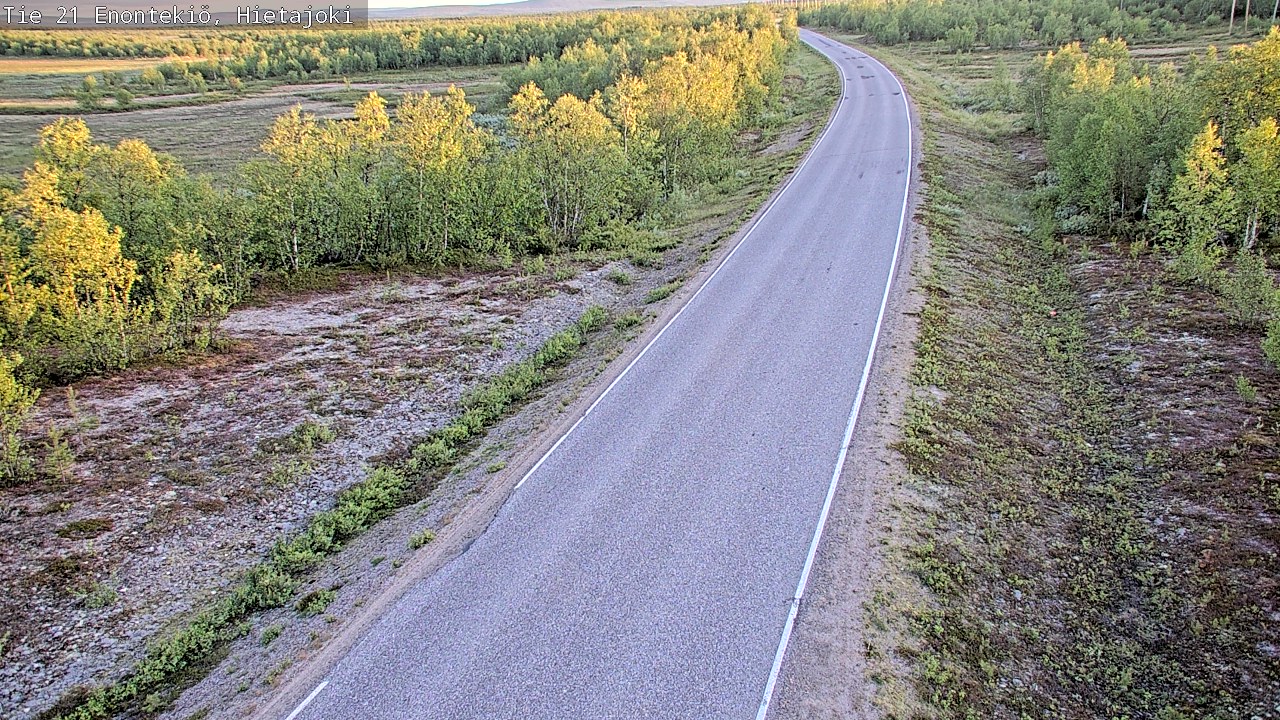 Kelikamerat Kuva Tie 21 Enontekiö, Hietajoki, Enontekiö, Lappi