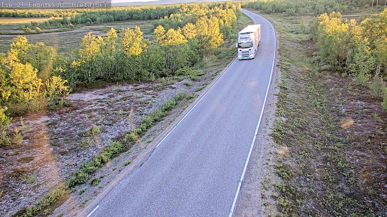 Kelikamerat Kuva Tie 21 Enontekiö, Hietajoki, Enontekiö, Lappi