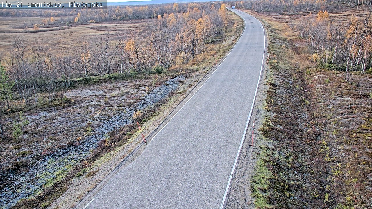 Kelikamerat Kuva Tie 21 Enontekiö, Hietajoki, Enontekiö, Lappi