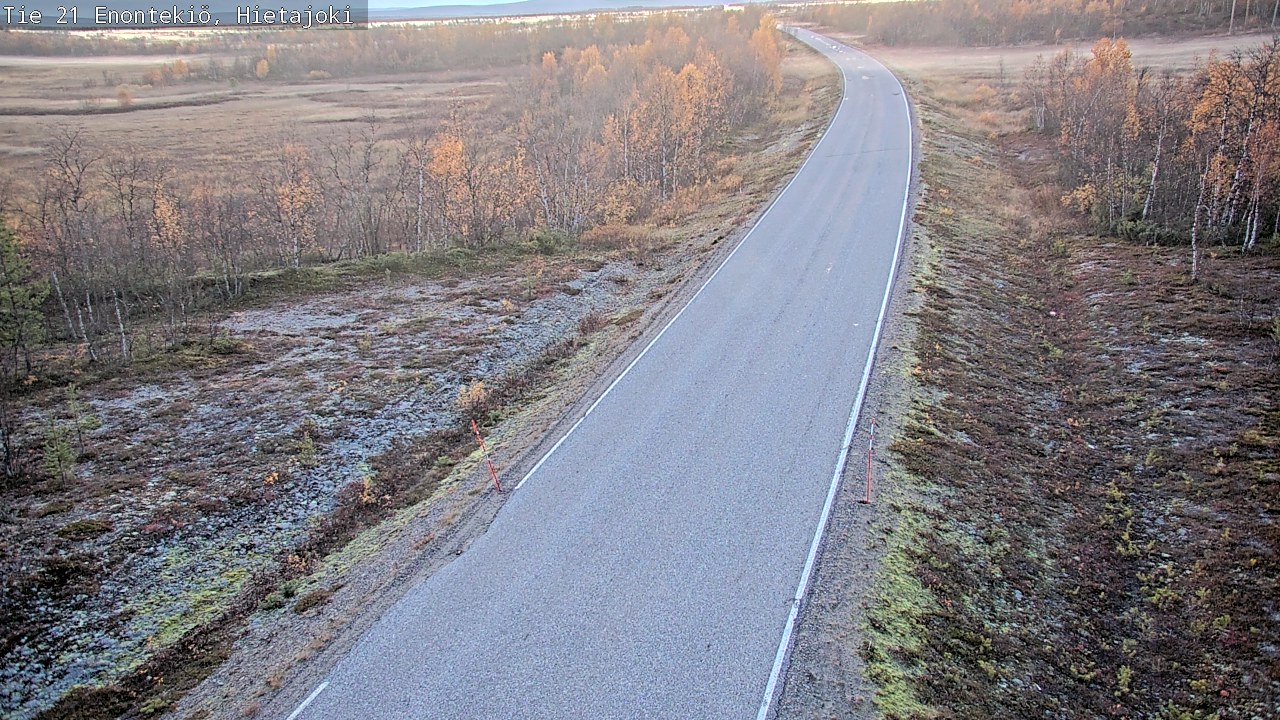Kelikamerat Kuva Tie 21 Enontekiö, Hietajoki, Enontekiö, Lappi