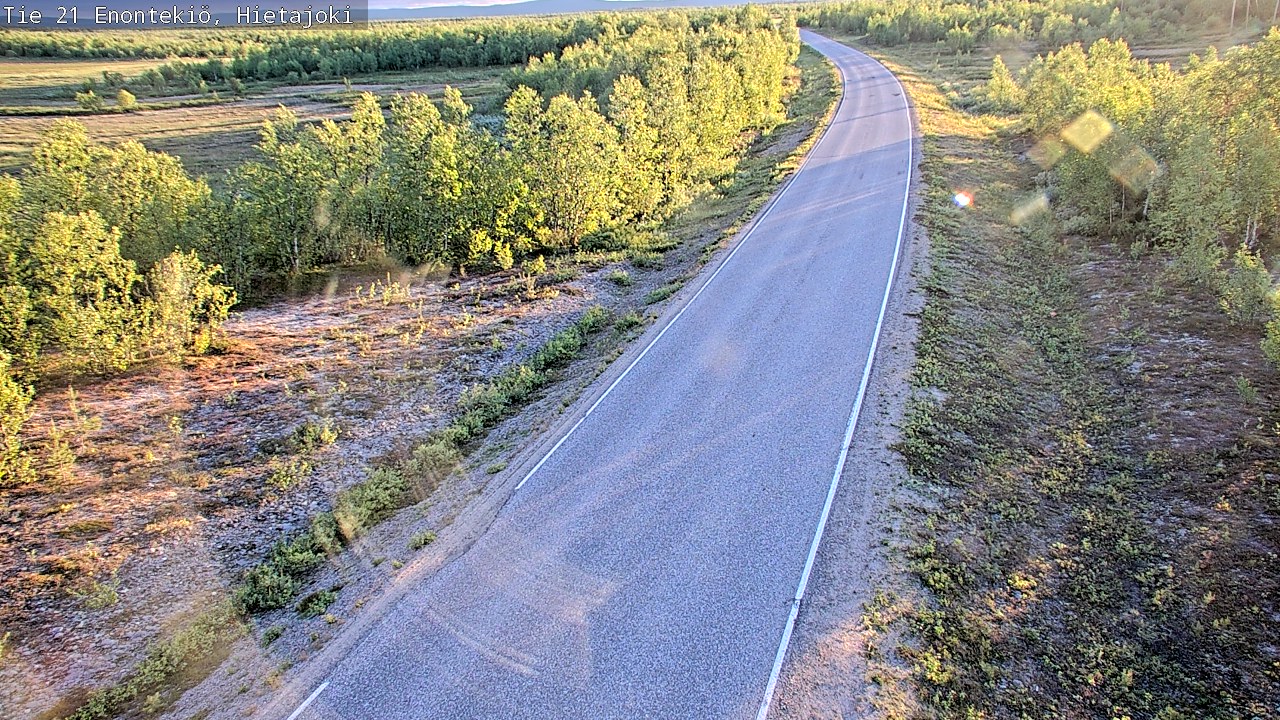 Kelikamerat Kuva Tie 21 Enontekiö, Hietajoki, Enontekiö, Lappi