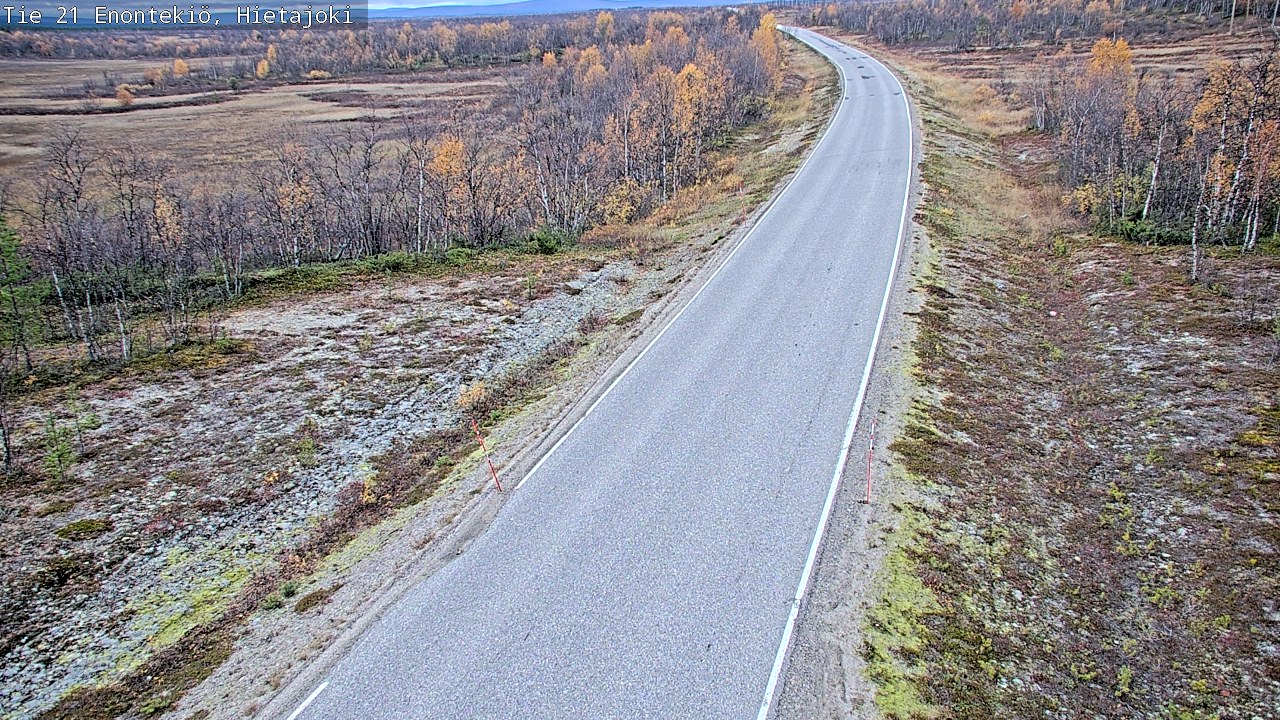 Kelikamerat Kuva Tie 21 Enontekiö, Hietajoki, Enontekiö, Lappi