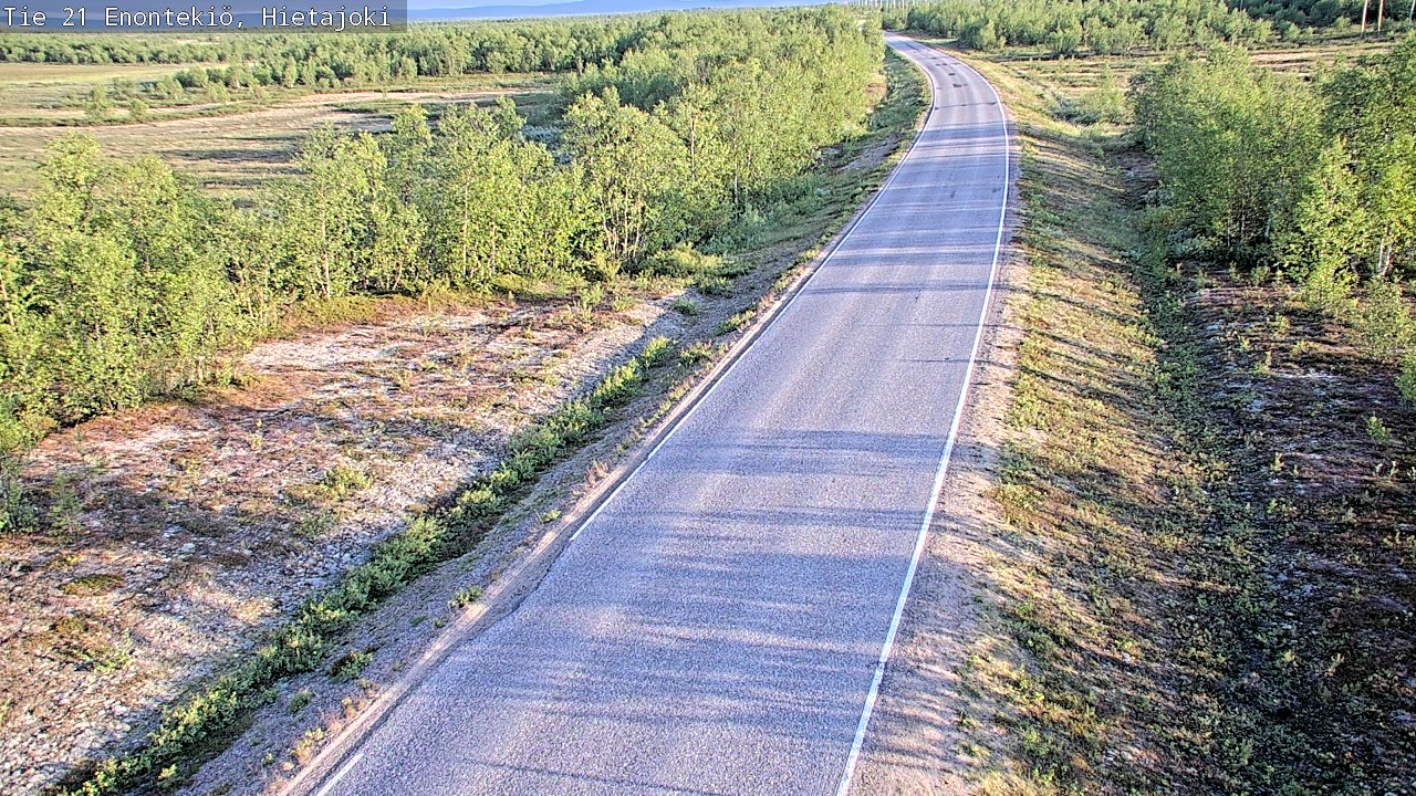 Kelikamerat Kuva Tie 21 Enontekiö, Hietajoki, Enontekiö, Lappi