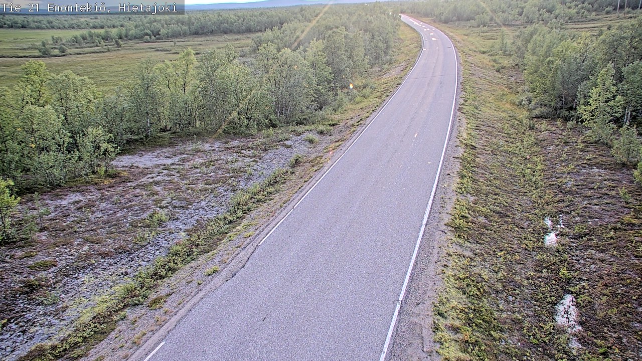 Kelikamerat Kuva Tie 21 Enontekiö, Hietajoki, Enontekiö, Lappi