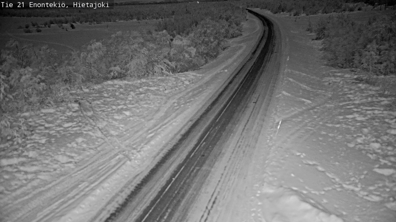 Kelikamerat Kuva Tie 21 Enontekiö, Hietajoki, Enontekiö, Lappi