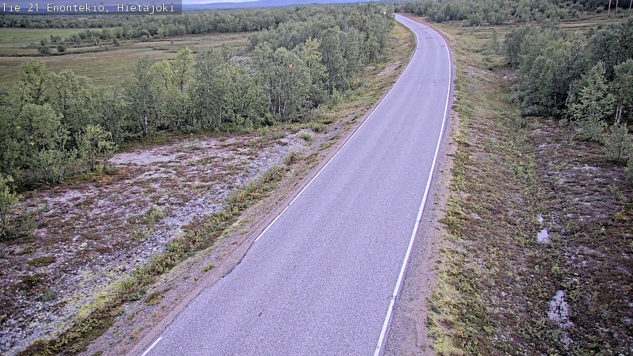 Kelikamerat Kuva Tie 21 Enontekiö, Hietajoki, Enontekiö, Lappi