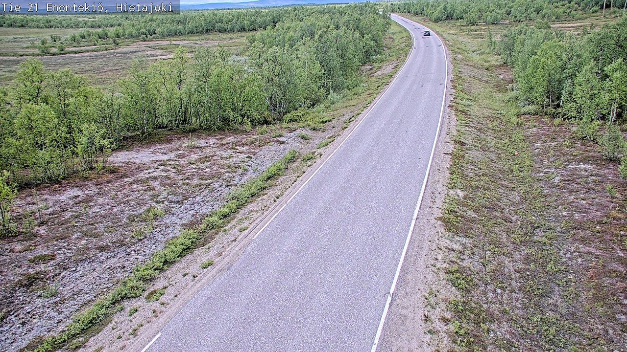 Kelikamerat Kuva Tie 21 Enontekiö, Hietajoki, Enontekiö, Lappi