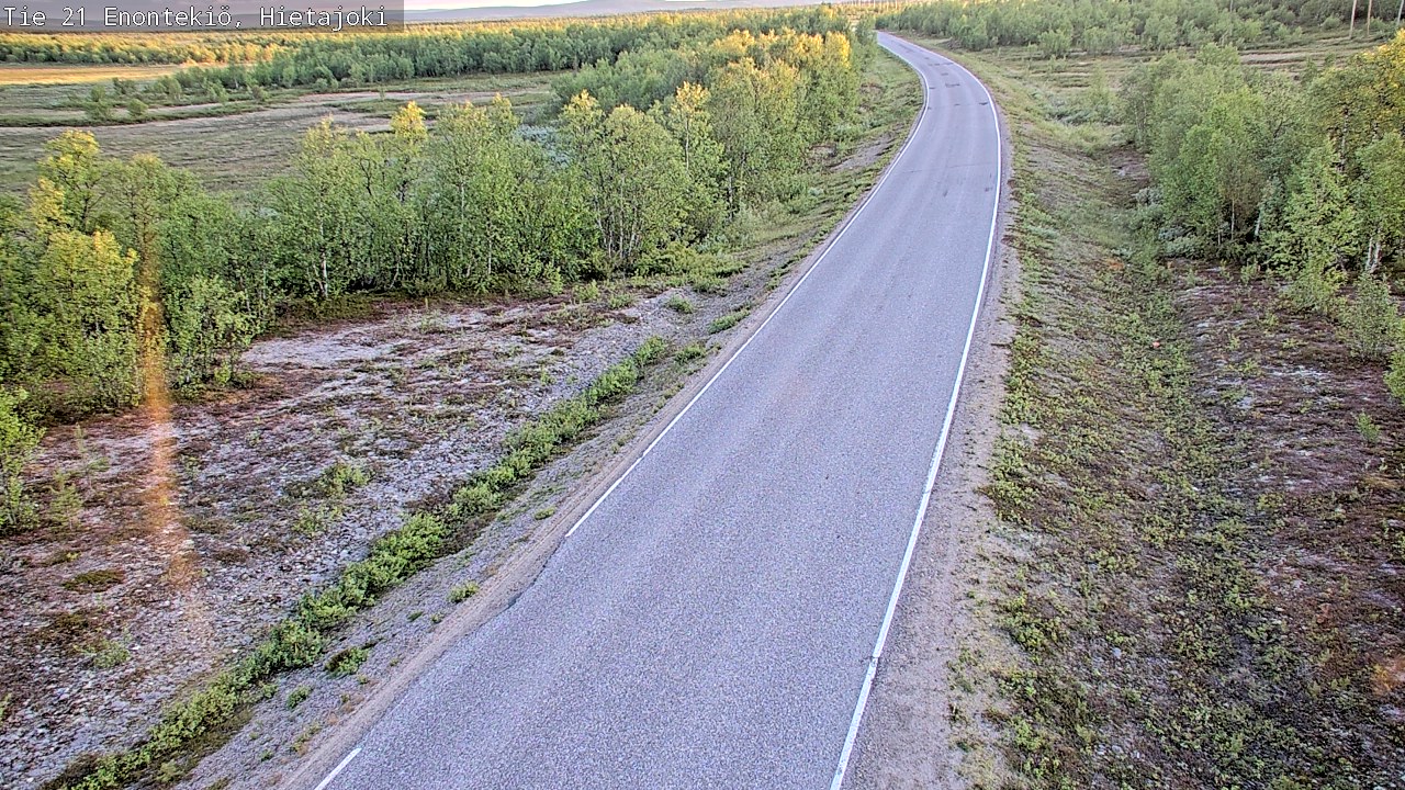Kelikamerat Kuva Tie 21 Enontekiö, Hietajoki, Enontekiö, Lappi