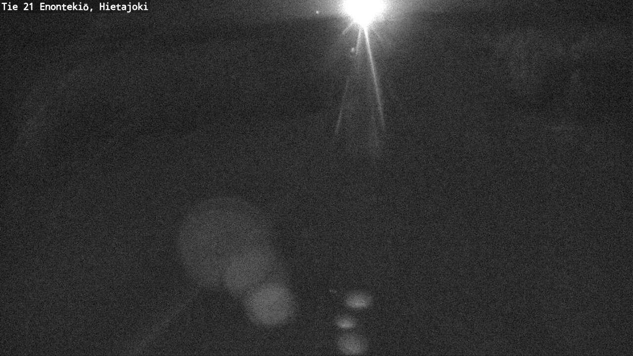 Weather Camera Image Väg 21 Enontekis, Hietajoki, Enontekiö, Lappi