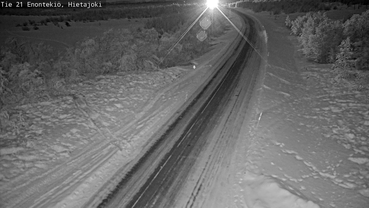 Kelikamerat Kuva Tie 21 Enontekiö, Hietajoki, Enontekiö, Lappi