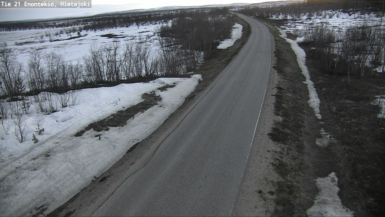 Kelikamerat Kuva Tie 21 Enontekiö, Hietajoki, Enontekiö, Lappi