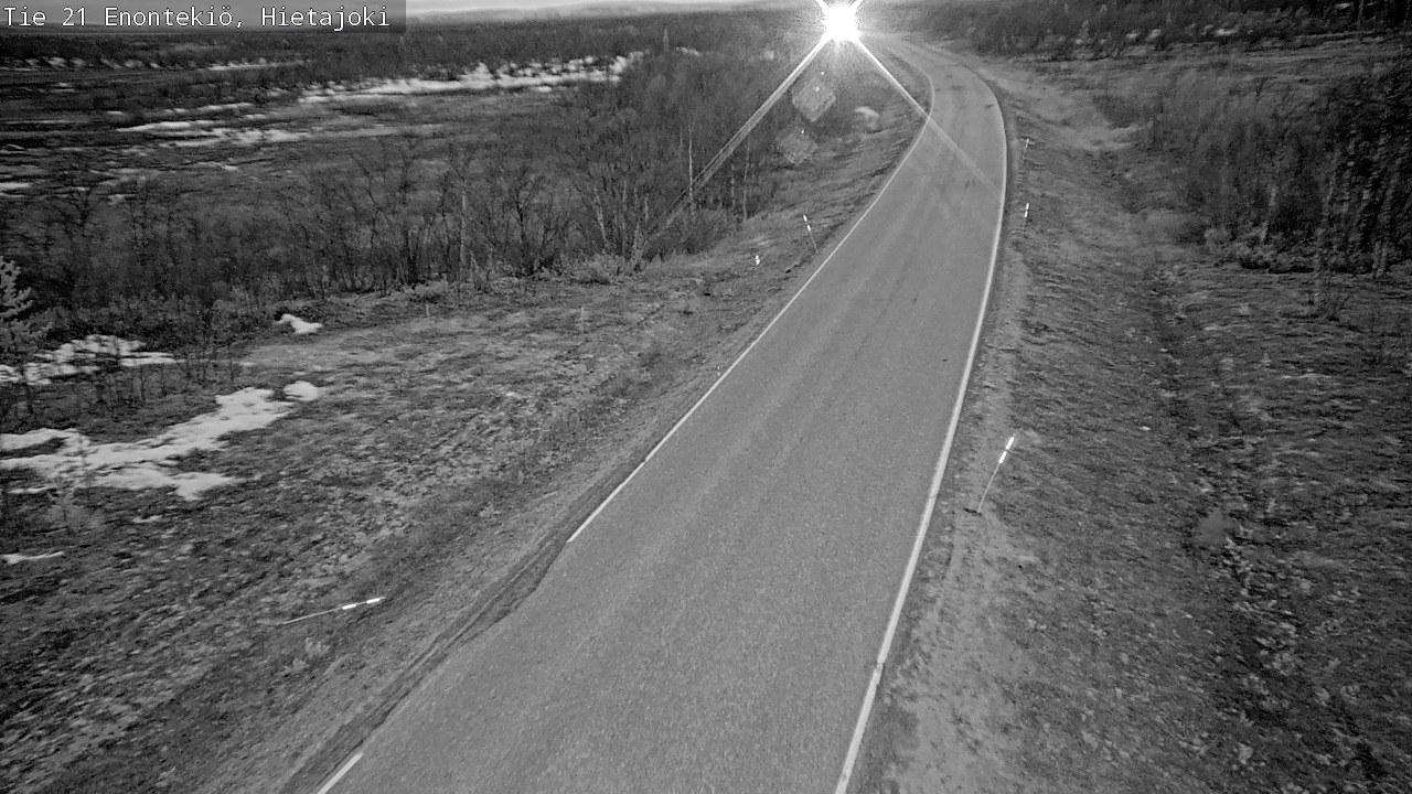 Kelikamerat Kuva Tie 21 Enontekiö, Hietajoki, Enontekiö, Lappi