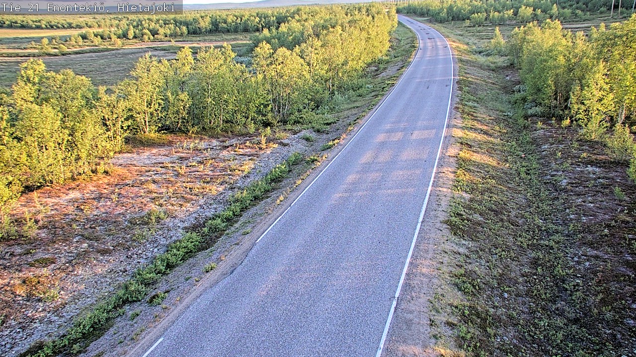 Kelikamerat Kuva Tie 21 Enontekiö, Hietajoki, Enontekiö, Lappi