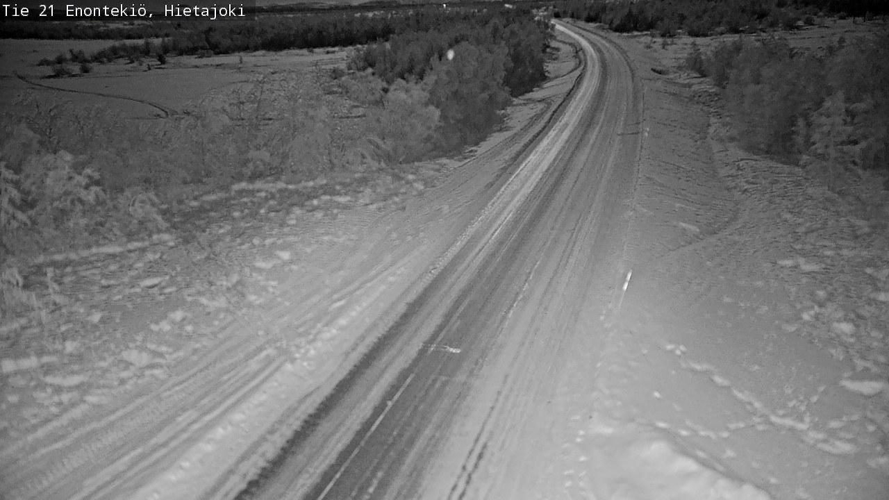 Kelikamerat Kuva Tie 21 Enontekiö, Hietajoki, Enontekiö, Lappi