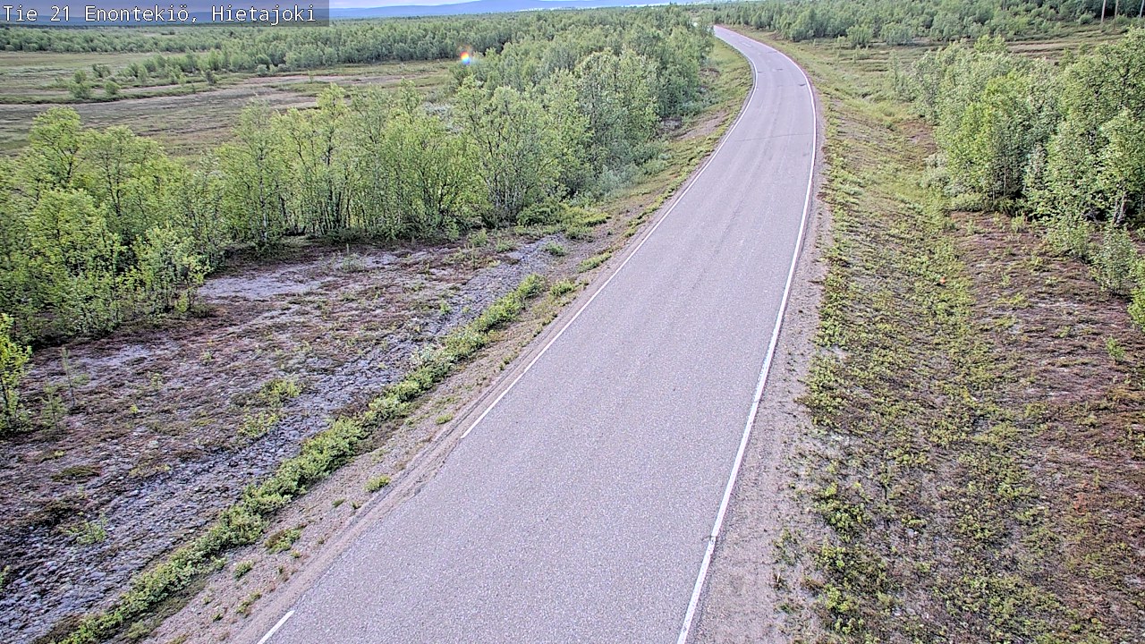 Kelikamerat Kuva Tie 21 Enontekiö, Hietajoki, Enontekiö, Lappi