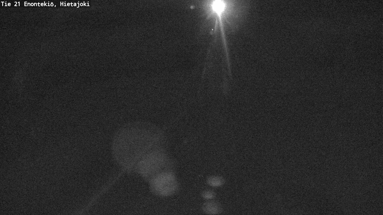 Weather Camera Image Väg 21 Enontekis, Hietajoki, Enontekiö, Lappi