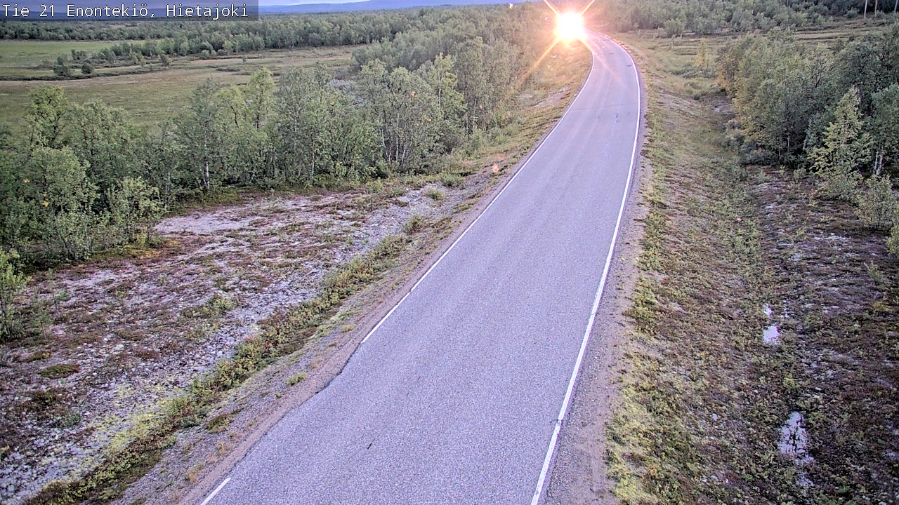 Kelikamerat Kuva Tie 21 Enontekiö, Hietajoki, Enontekiö, Lappi