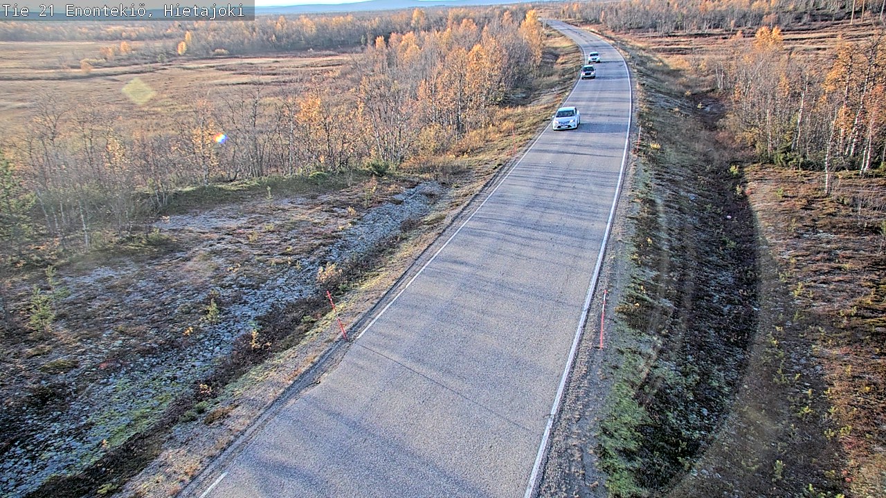 Kelikamerat Kuva Tie 21 Enontekiö, Hietajoki, Enontekiö, Lappi