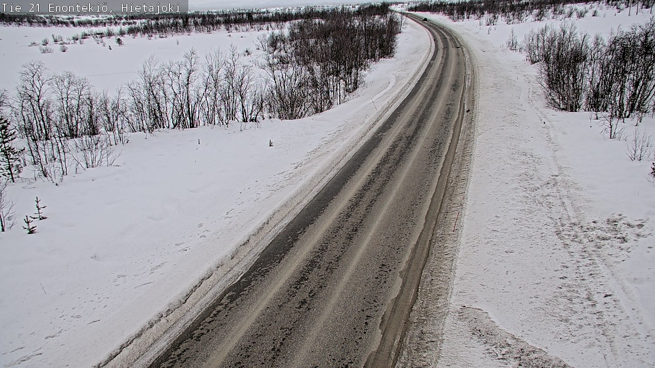 Kelikamerat Kuva Tie 21 Enontekiö, Hietajoki, Enontekiö, Lappi