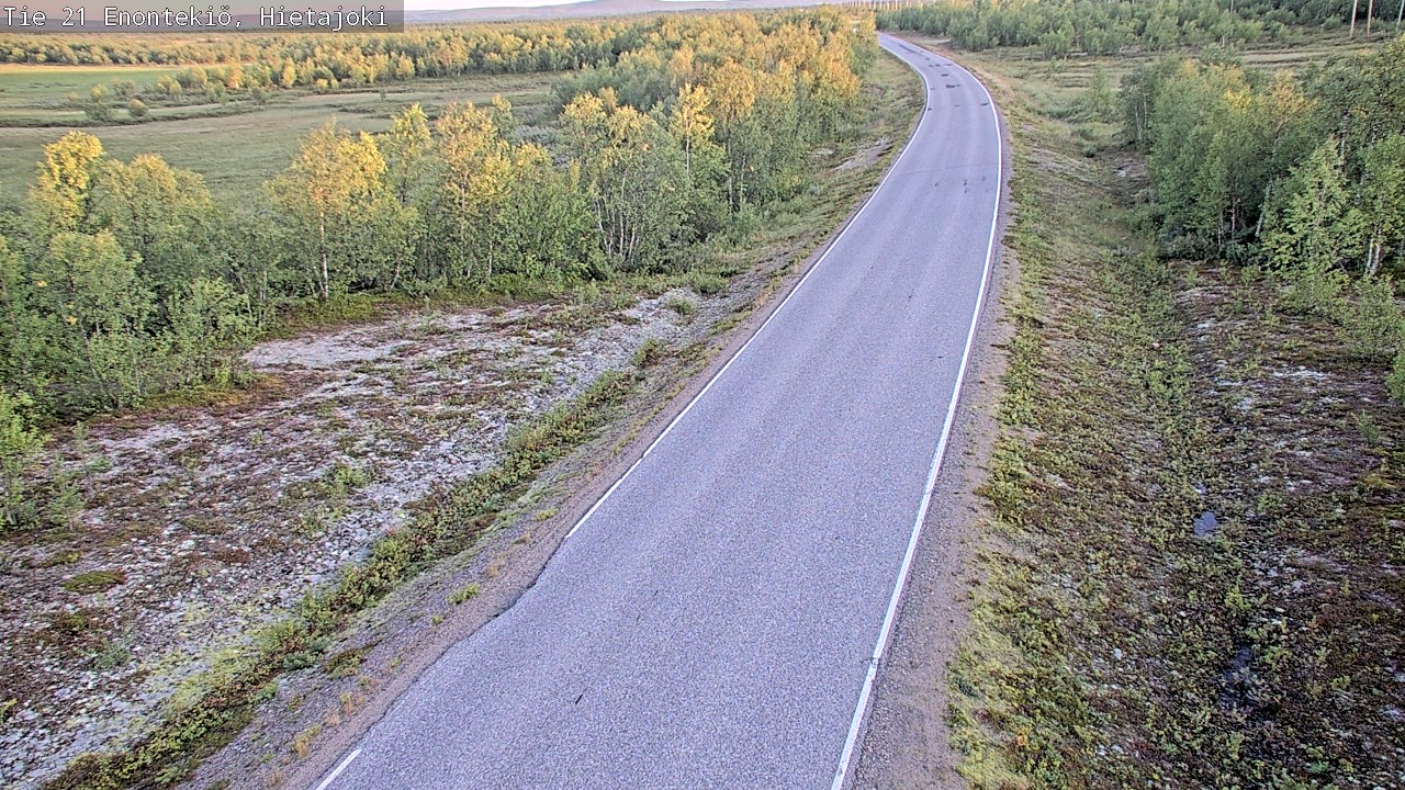 Kelikamerat Kuva Tie 21 Enontekiö, Hietajoki, Enontekiö, Lappi