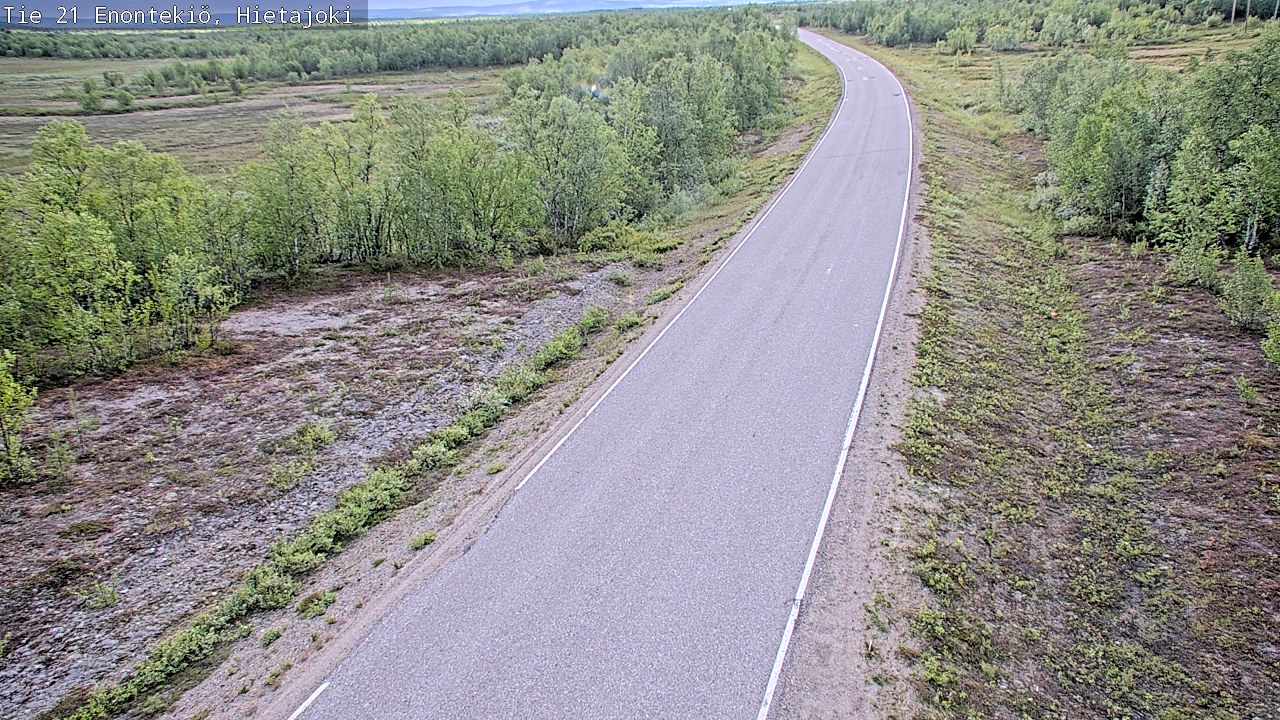 Kelikamerat Kuva Tie 21 Enontekiö, Hietajoki, Enontekiö, Lappi