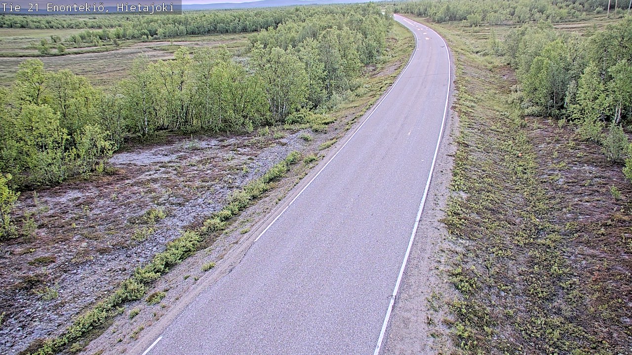 Kelikamerat Kuva Tie 21 Enontekiö, Hietajoki, Enontekiö, Lappi